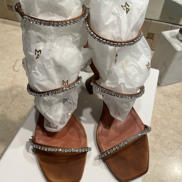 Amina Muaddi Gilda heels, pre-owned, beautiful style - Picture 8 of 10